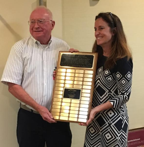 Dr. John Fruin Wins Award from AFDOS
